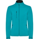 [SS643701236] Chaqueta Softshell NEBRASKA WOMAN dos capas (S, AGUAMARINA)