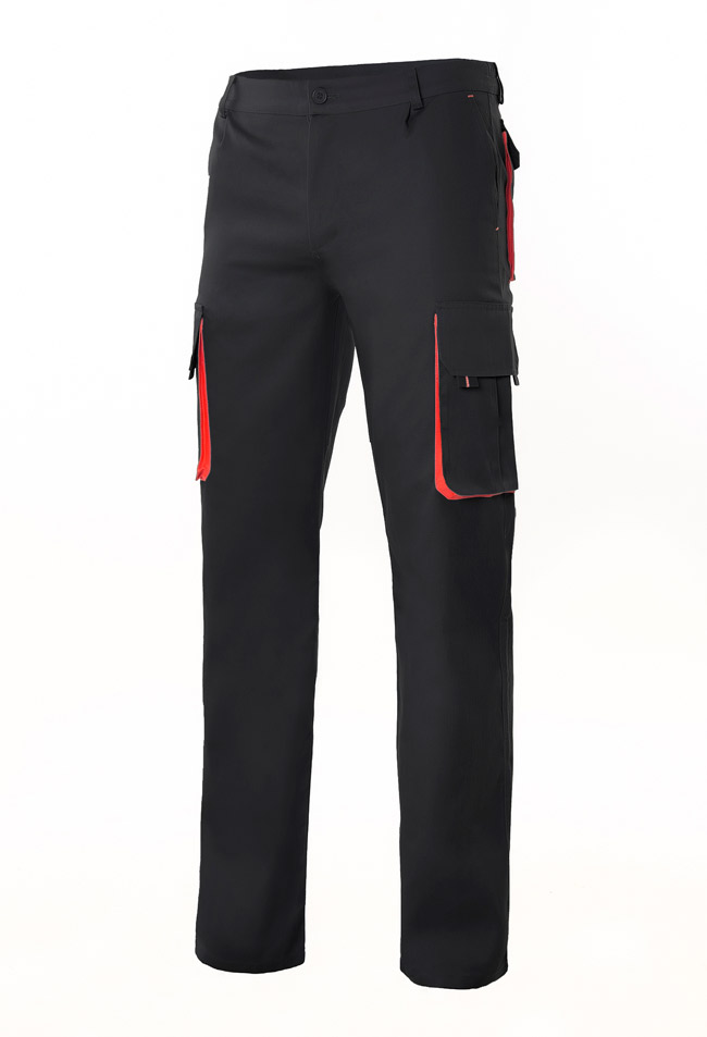 Pantalon 103004 Bicolor Multibolsillos