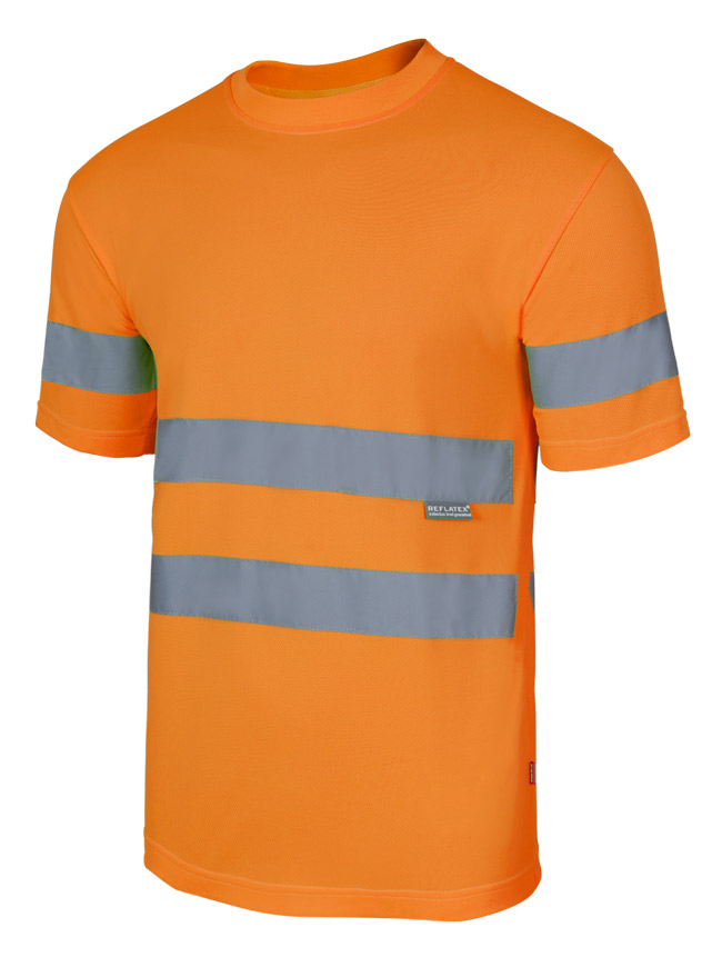 Camiseta técnica alta visibilidad 305602 manga corta