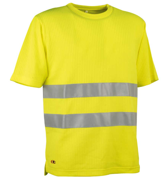 Camiseta Alta visibilidad manga corta  VIEW amarillo
