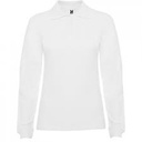 Polo mujer blanco manga larga ESTRELLA WOMAN