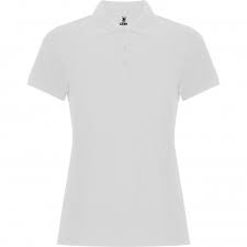 Polo PEGASO PREMIUM WOMAN Blanco manga corta
