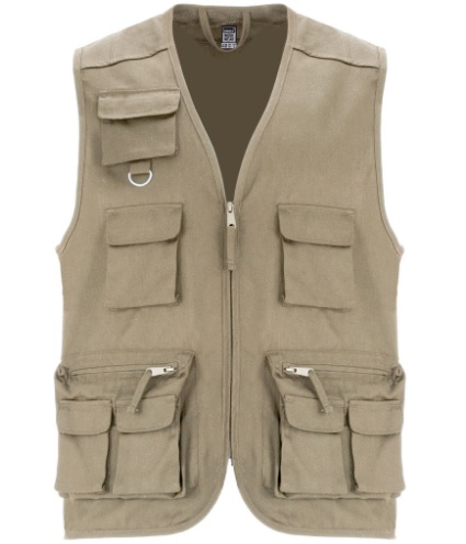 Chaleco multibolsillos VENERA talla 3XL
