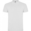 Polo STAR Blanco manga corta talla 3XL