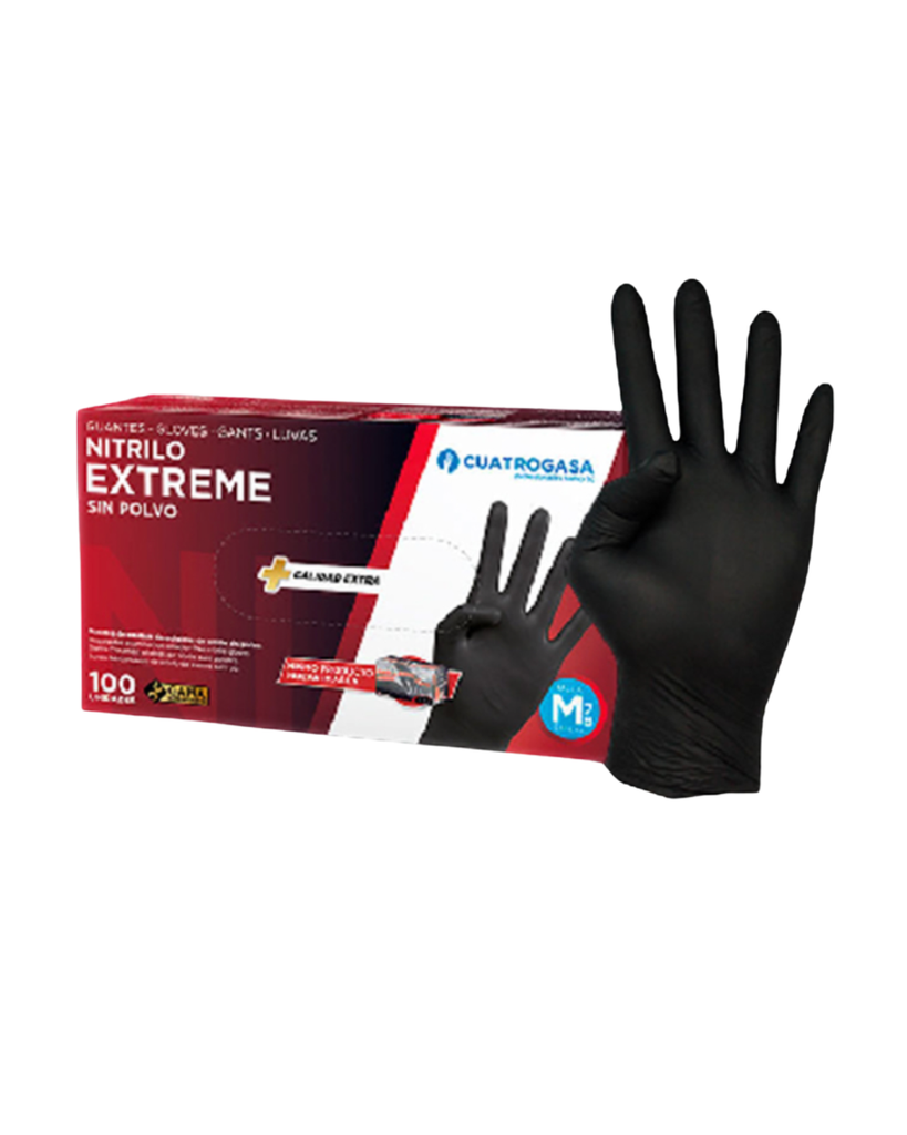 Guante desechable nitrilo EXTREME SP  paq 100 uds