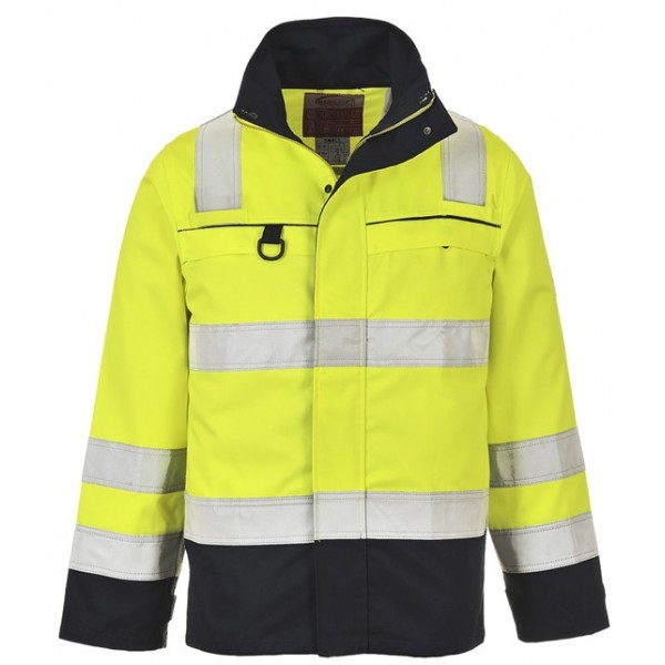Parka alta visibilidad FR61 ignifuga antiestatica (arco electrico)