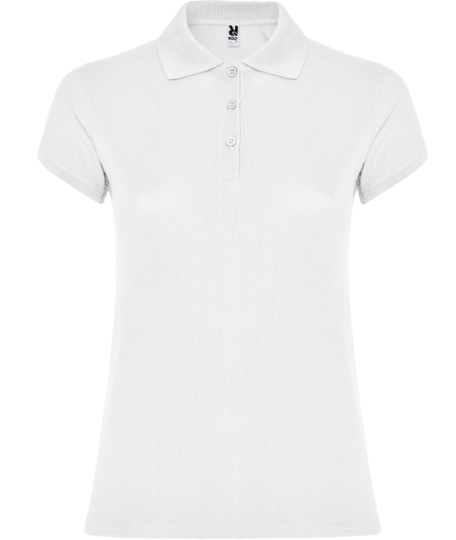 Polo mujer STAR WOMAN Blanco talla 3XL manga corta