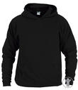 Sudadera capucha RYDER (S, Negro)