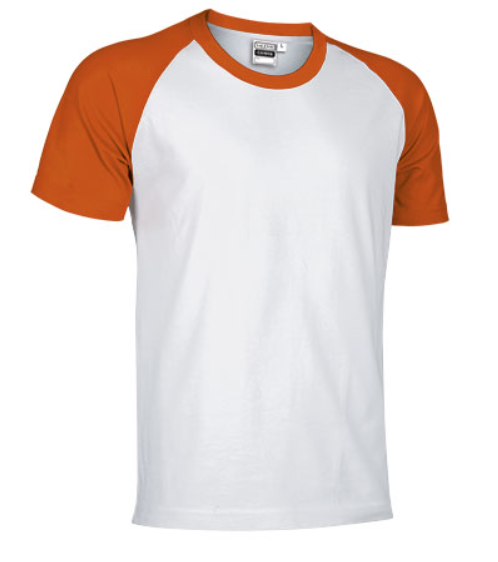 Camiseta CAIMAN bicolor manga corta