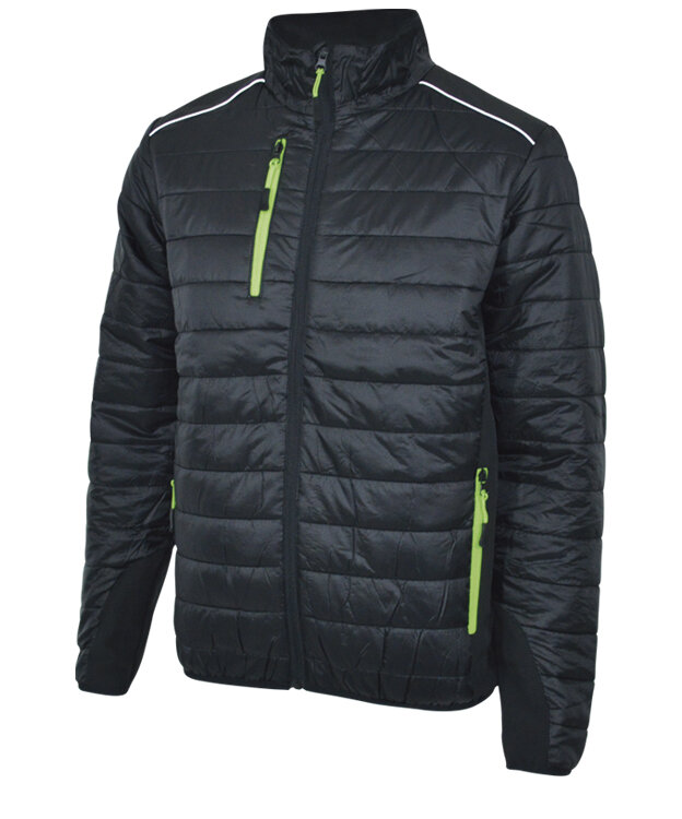 Cazadora acolchada bicolor COSMOS