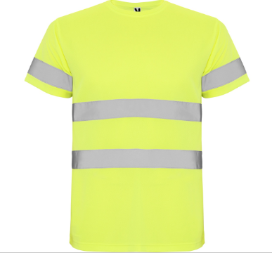 Camiseta manga corta alta visibilidad DELTA  talla 3XL