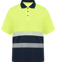 Polo alta visibilidad VEGA manga corta banda segmentada