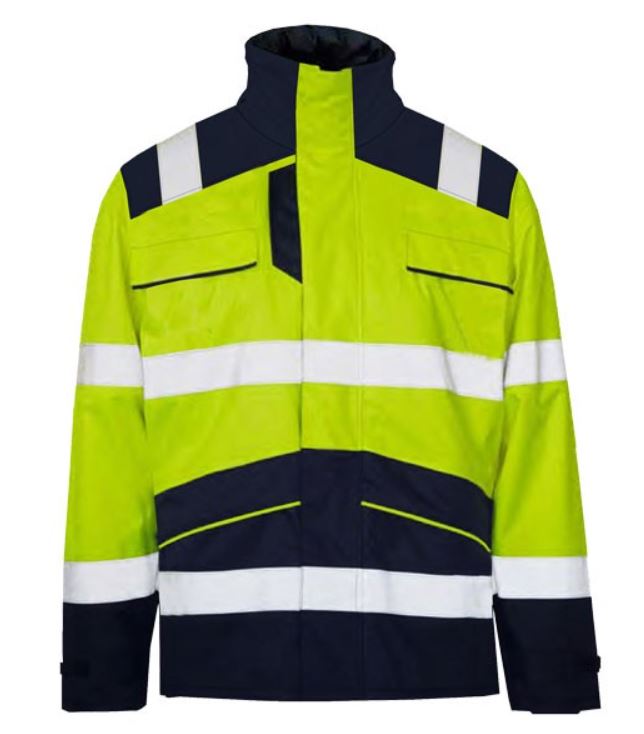Parka alta visibilidad ENRI2 ignífuga y antiestática