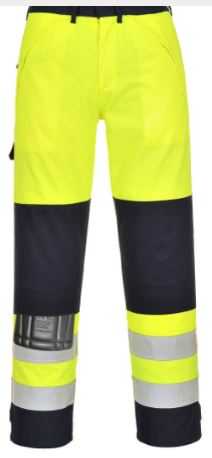 Pantalón alta visibilidad FR62 ignífugo antiestático (arco eléctrico)