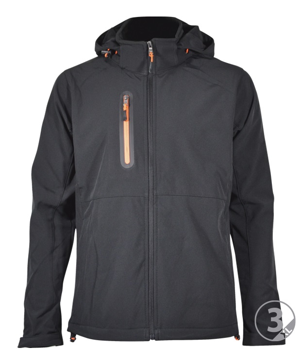 Chaqueta softshell con capucha MURRAY talla 3XL