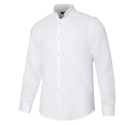 [405004S_07_S] Camisa strech hombre Oxford 405004S manga larga (S, Blanco)