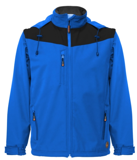 Chaqueta softshell mangas desmontables PLANET