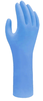 Guante nitrilo desechable biodegradable 7555 EBT caja 100uds