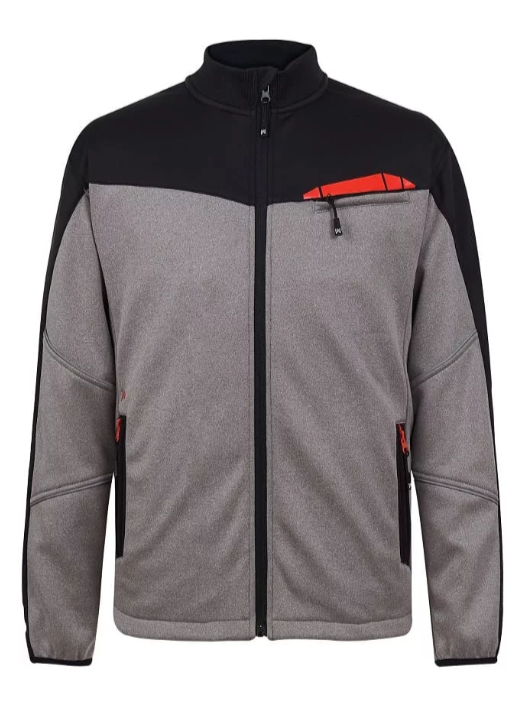 Chaqueta doble capa bicolor 4829