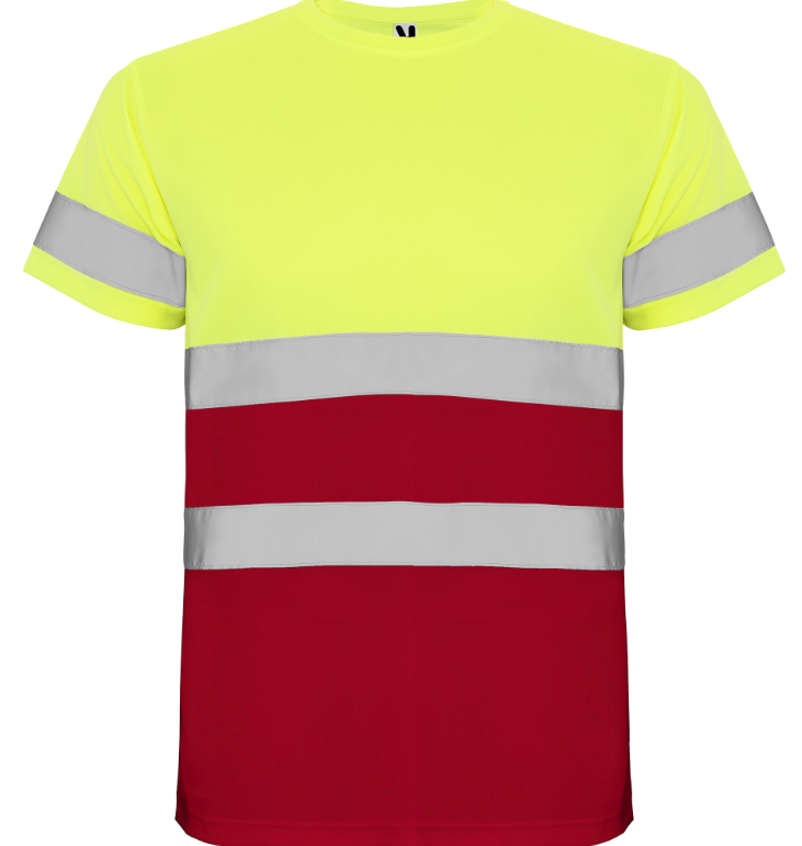 Camiseta alta visibilidad DELTA  talla 3XL manga corta