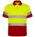 Polo alta visibilidad POLARIS manga corta talla 3XL