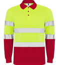 Polo alta visibilidad POLARIS manga larga talla 3XL