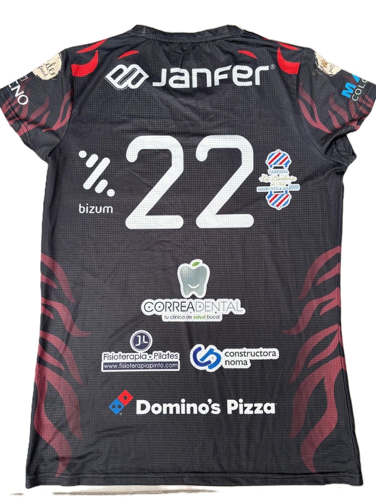 Camiseta voleibol mujer nº 1