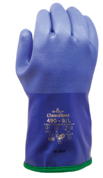 Guante PVC forrado 490 Showa