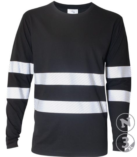 Camiseta manga larga GLOW LS (visibilidad realzada) tallas grandes
