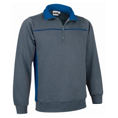 Sudadera media cremallera THUNDER bicolor T. 3XL