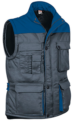Chaleco THUNDER bicolor acolchado