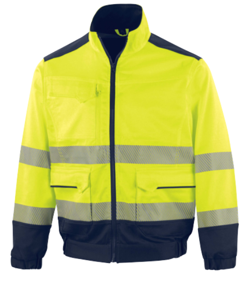 Cazadora alta visibilidad multibolsillos M2VE3STRHV