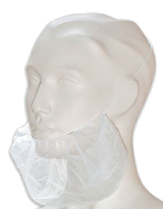 Cubrebarba desechable 30841-90 (paq 100 uds)