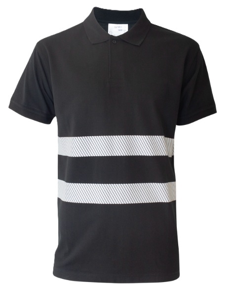 Polo manga corta visibilidad realzada SLAM