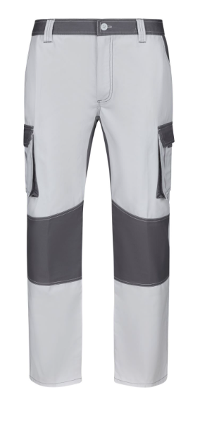 Pantalón bicolor 103020B multibolsillos