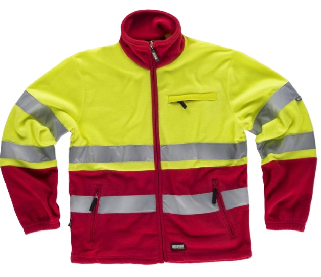 Forro polar alta visibilidad C4025 cremallera completa