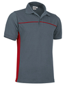 Polo manga corta THUNDER combinado