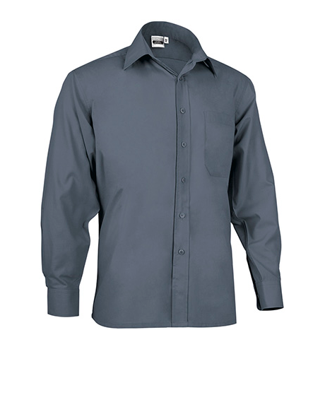 Camisa manga larga OPORTO con bolsillo