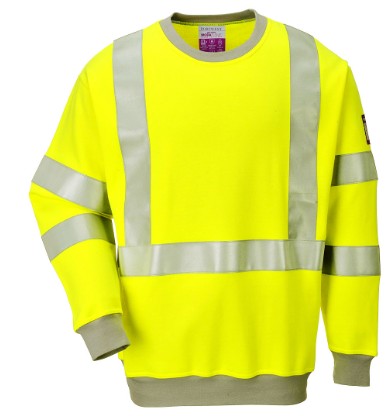 Sudadera alta visibilidad FR72 antiestática resistente a llama