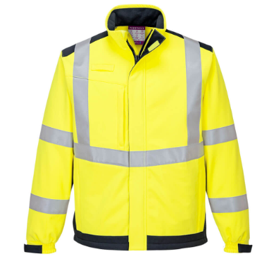 Chaqueta softshell alta visibilidad MV72 ignifugo antiestatico