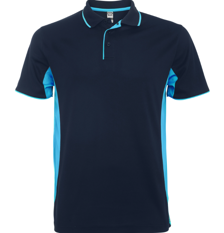 Polo técnico combinado MONTMELO manga corta