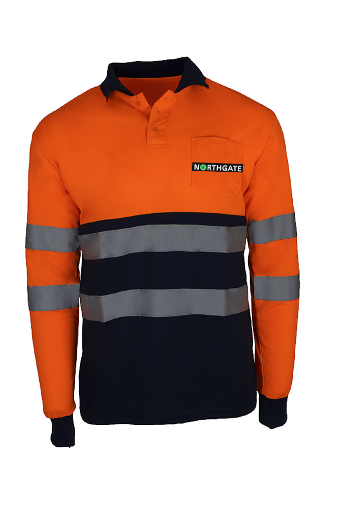 Polo AV manga larga Trade
