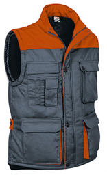 Chaleco THUNDER bicolor acolchado