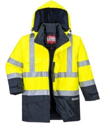 Parka alta visibilidad S779 resistente a llama