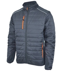 Cazadora acolchada bicolor COSMOS