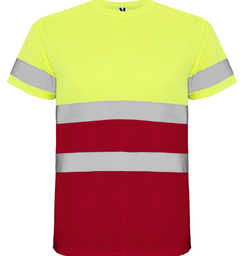 Camiseta alta visibilidad DELTA talla 4XL manga corta