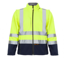 [37751] Chaqueta softshell CHELON bicolor mangas desmontables
