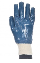 Guante nitrilo 9021B puño elástico