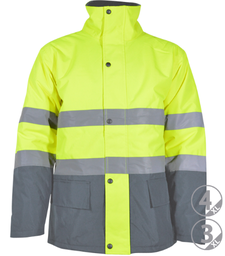 Parka VIENA combinada alta visibilidad tallas grandes