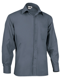 Camisa manga larga OPORTO con bolsillo tallas grandes